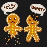 Funny Poor Gingerbread Christmas Cookies Doggie Tank thumb 4