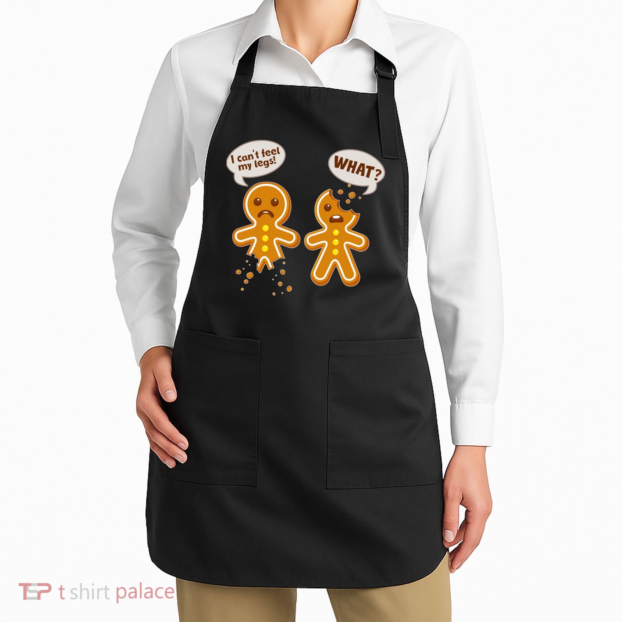Funny Poor Gingerbread Christmas Cookies Apron