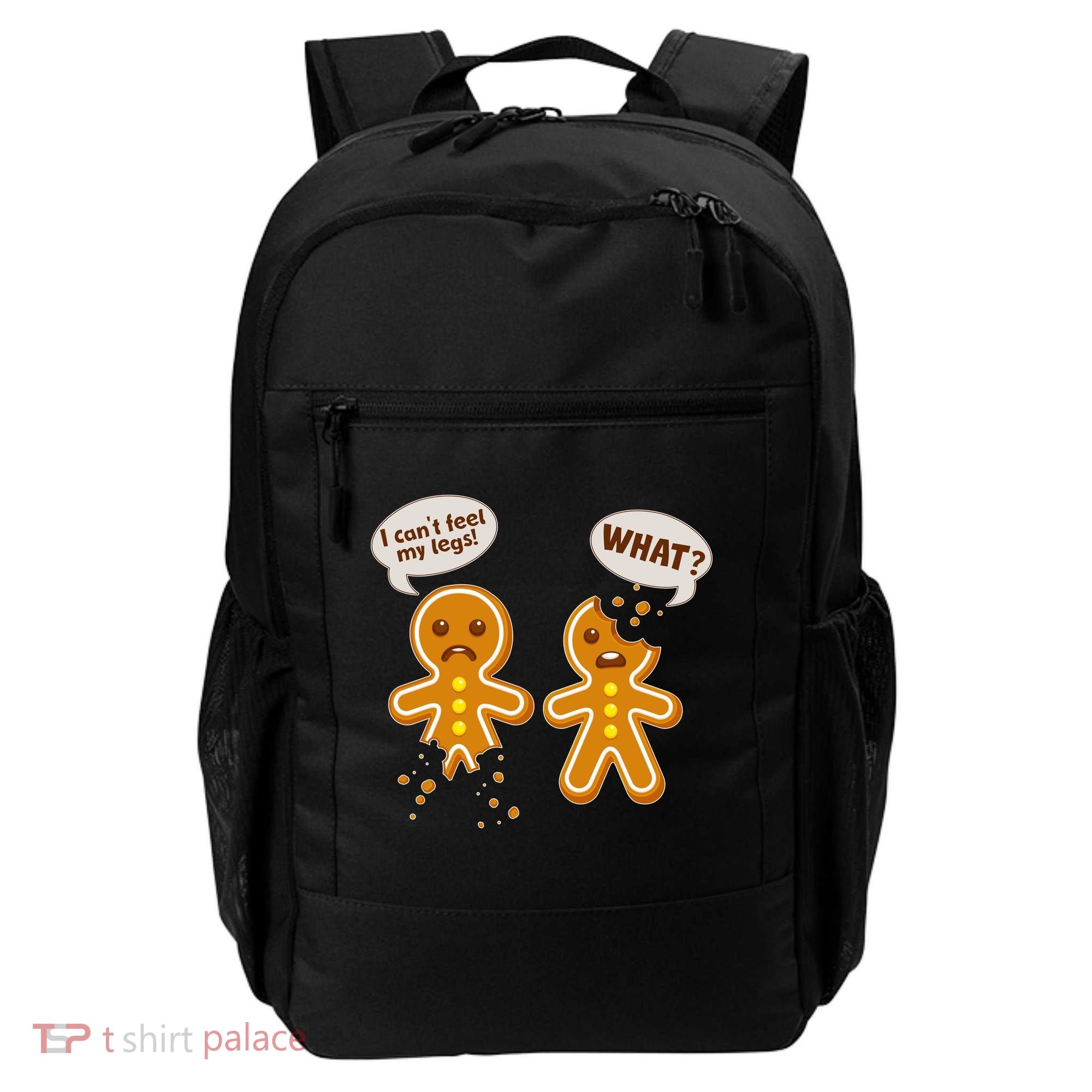 Funny Poor Gingerbread Christmas Cookies Backpack