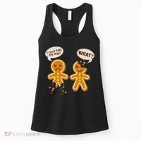 Funny Poor Gingerbread Christmas Cookies Women's Tank Top thumb 0