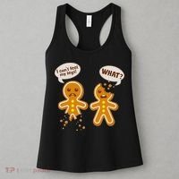 Funny Poor Gingerbread Christmas Cookies Women's Tank Top thumb 3