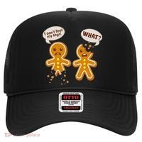 Funny Poor Gingerbread Christmas Cookies Hat thumb 0