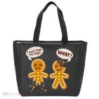 Funny Poor Gingerbread Christmas Cookies Tote Bag thumb 0