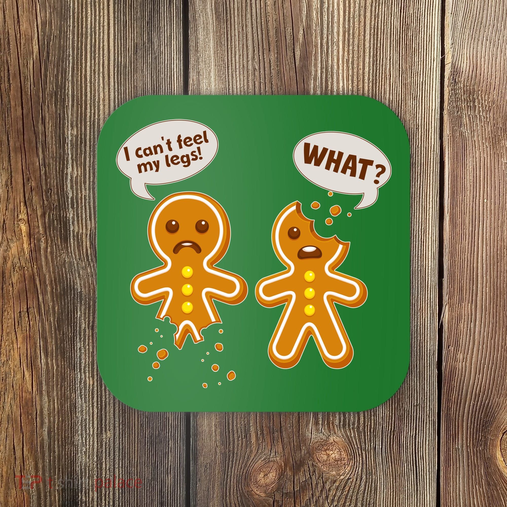 Funny Poor Gingerbread Christmas Cookies Coaster