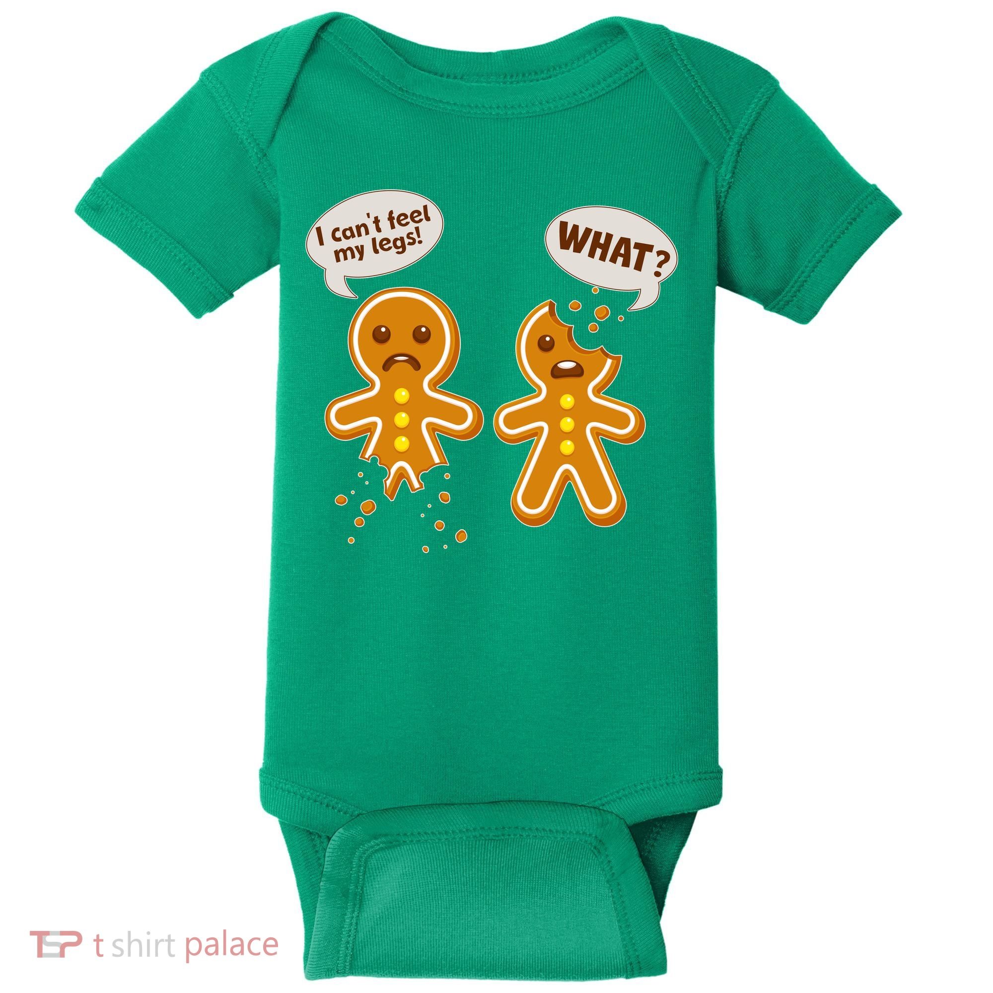 Funny Poor Gingerbread Christmas Cookies Baby Bodysuit