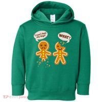 Funny Poor Gingerbread Christmas Cookies Toddler Hoodie thumb 0