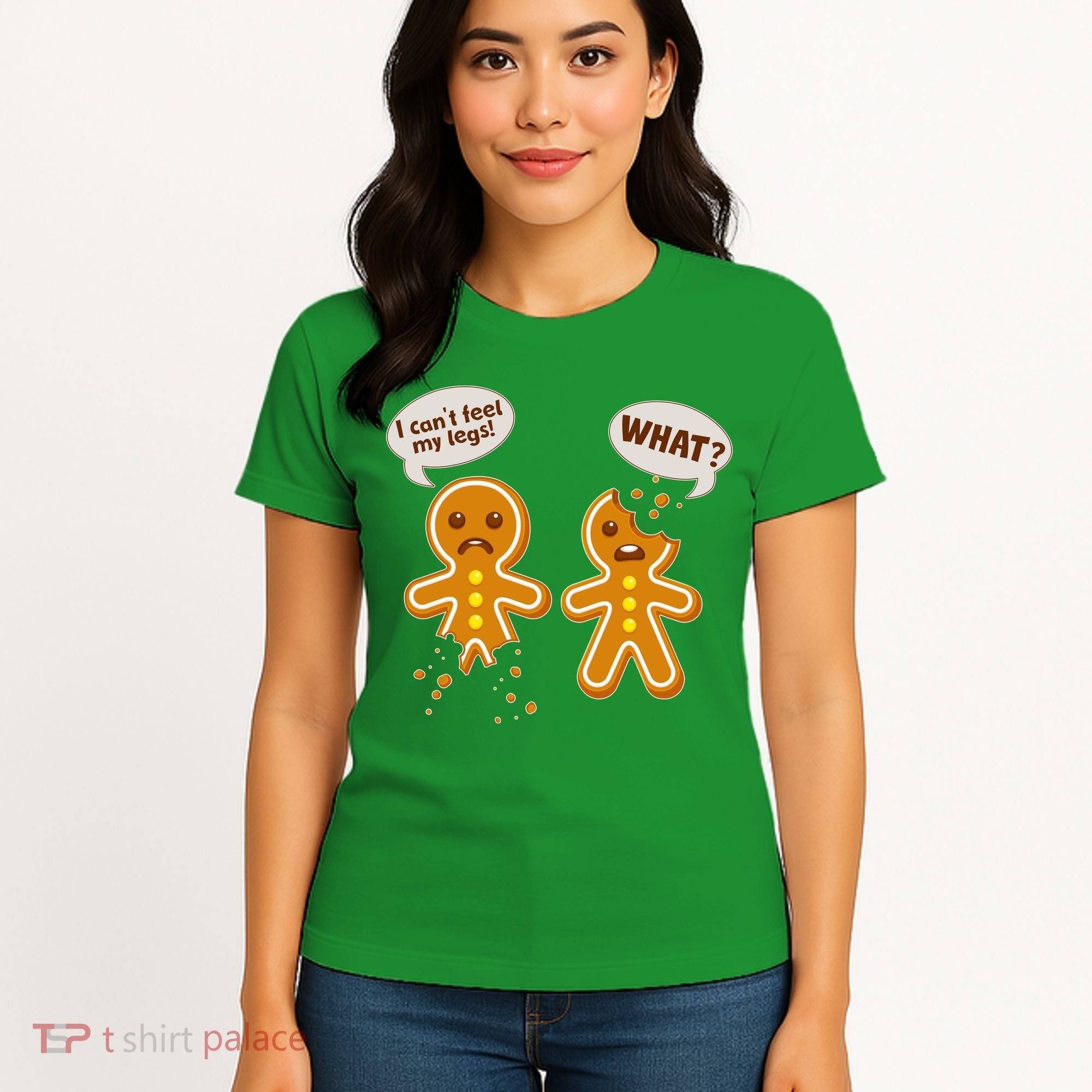 Funny Poor Gingerbread Christmas Cookies Women's T-Shirt