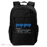 Funny Pop Pop Definition Cool Fathers Day Backpack thumb 0