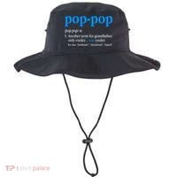 Funny Pop Pop Definition Cool Fathers Day Bucket Hat thumb 0