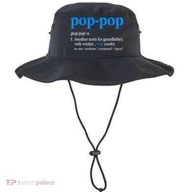 Funny Pop Pop Definition Cool Fathers Day Bucket Hat