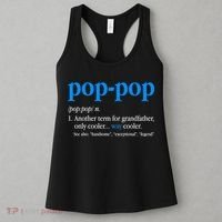 Funny Pop Pop Definition Cool Fathers Day Women's Tank Top thumb 3