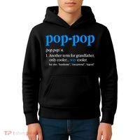 Funny Pop Pop Definition Cool Fathers Day Kids Hoodie thumb 4