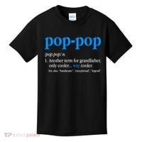Funny Pop Pop Definition Cool Fathers Day Kids T-Shirt thumb 0