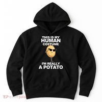 Funny Potato This Is My Human Costume  Hoodie thumb 0