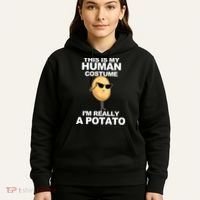 Funny Potato This Is My Human Costume  Hoodie thumb 5