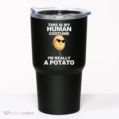 Funny Potato This Is My Human Costume  Tumbler