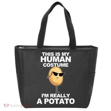 Funny Potato This Is My Human Costume  Tote Bag