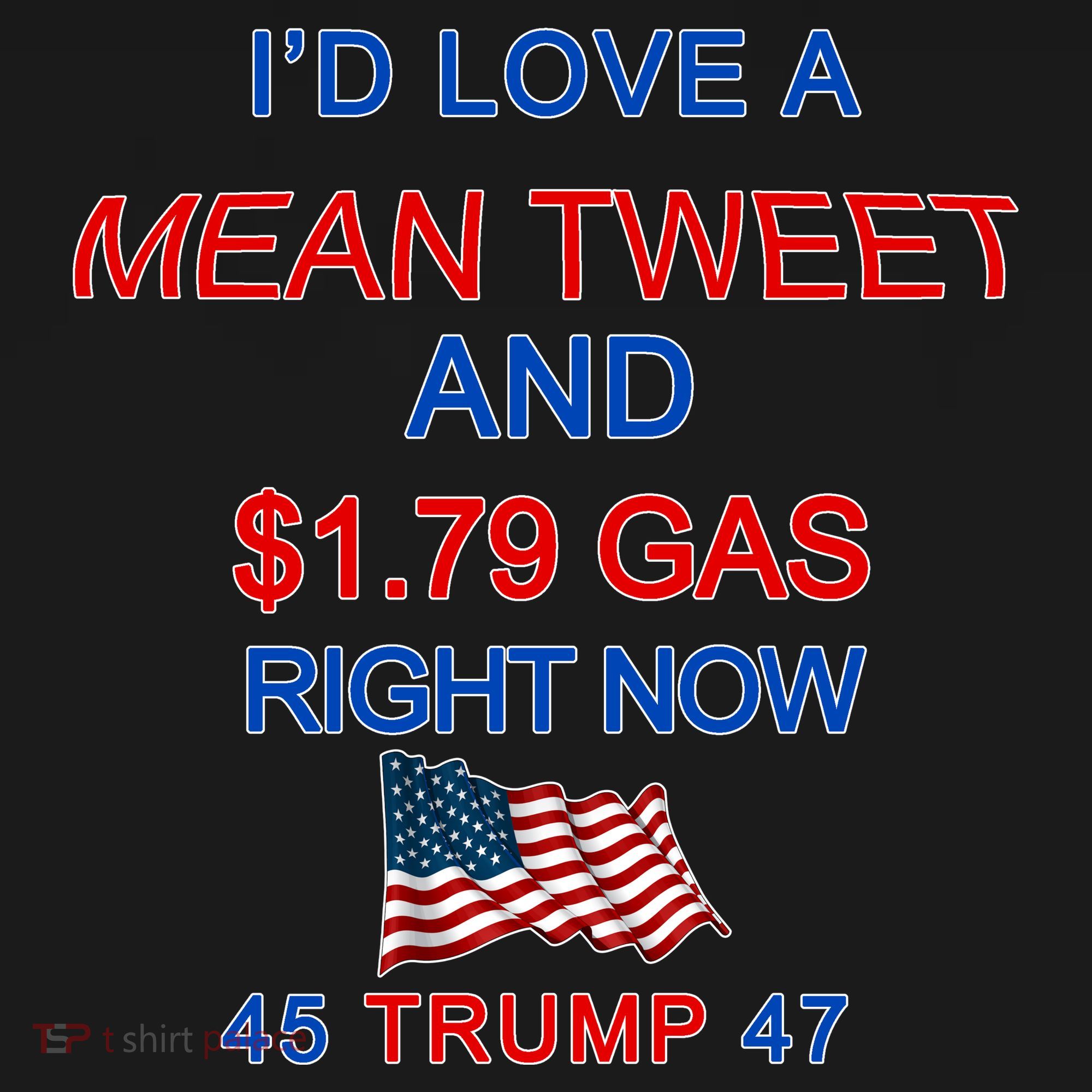 Funny Pro Trump Supporter I'd Love A Mean Tweet Gas Prices Ornament