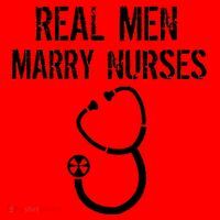 Funny Real Men Marry Nurses Medical Santa Hat thumb 1