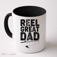 Funny Reel Great Dad Fishing Coffee Mug thumb 0