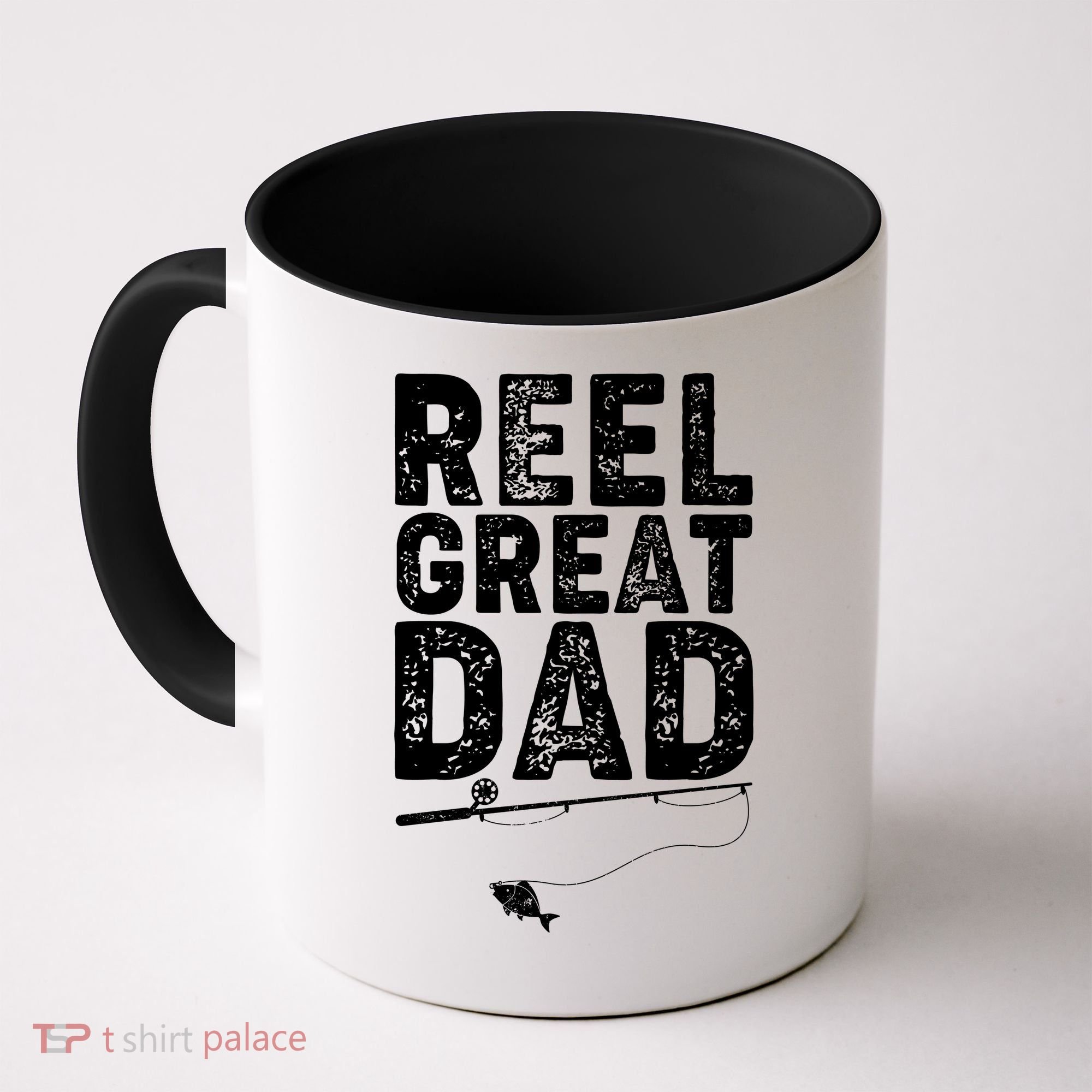 Funny Reel Great Dad Fishing Coffee Mug