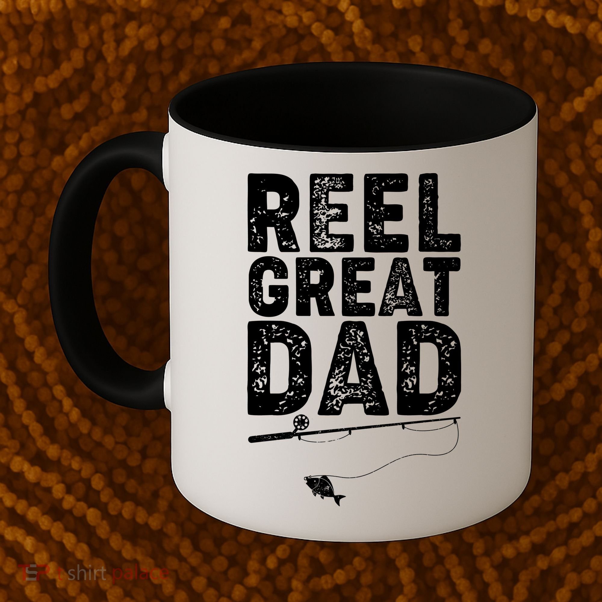 Funny Reel Great Dad Fishing Coffee Mug