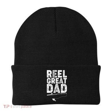 Funny Reel Great Dad Fishing Beanie