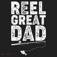 Funny Reel Great Dad Fishing Golf Towel thumb 3
