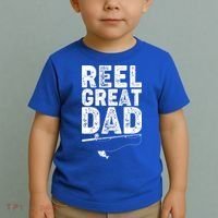 Funny Reel Great Dad Fishing Toddler T-Shirt thumb 2