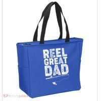 Funny Reel Great Dad Fishing Tote Bag thumb 2