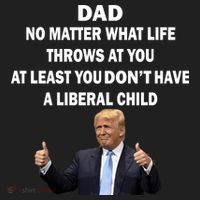 Funny Republican Dad Anti Liberal Child Hat thumb 2