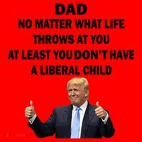 Funny Republican Dad Anti Liberal Child Santa Hat thumb 1