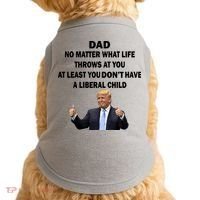 Funny Republican Dad Anti Liberal Child Doggie Tank thumb 0