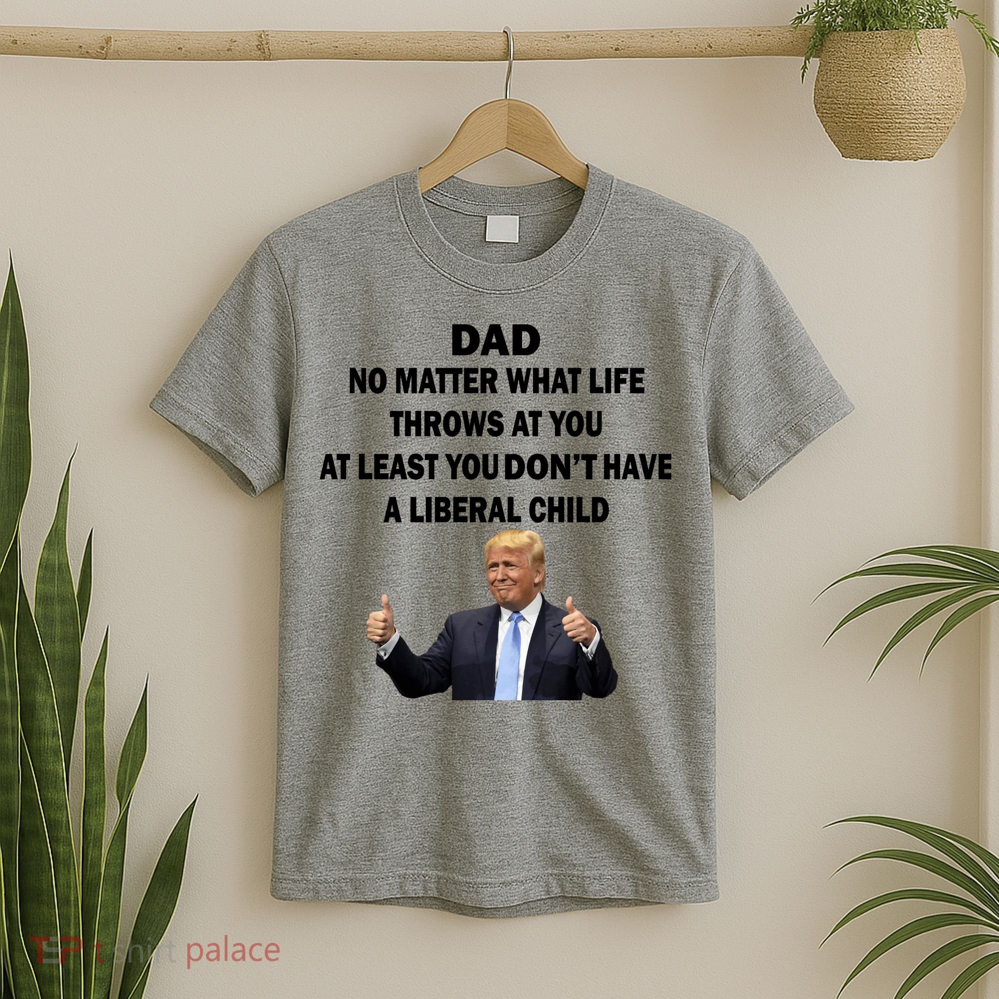 Funny Republican Dad Anti Liberal Child T-Shirt