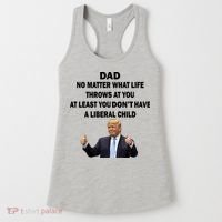 Funny Republican Dad Anti Liberal Child Women's Tank Top thumb 0