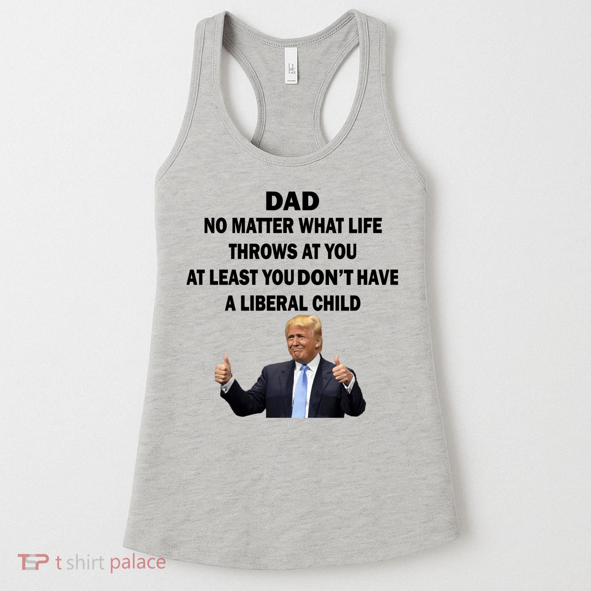 Funny Republican Dad Anti Liberal Child Women's Tank Top
