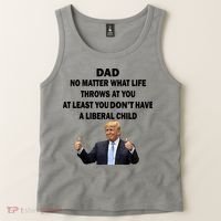 Funny Republican Dad Anti Liberal Child Tank Top thumb 2