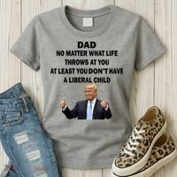 Funny Republican Dad Anti Liberal Child Women's T-Shirt thumb 3
