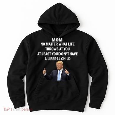 Funny Republican Mom Anti Liberal Child Hoodie