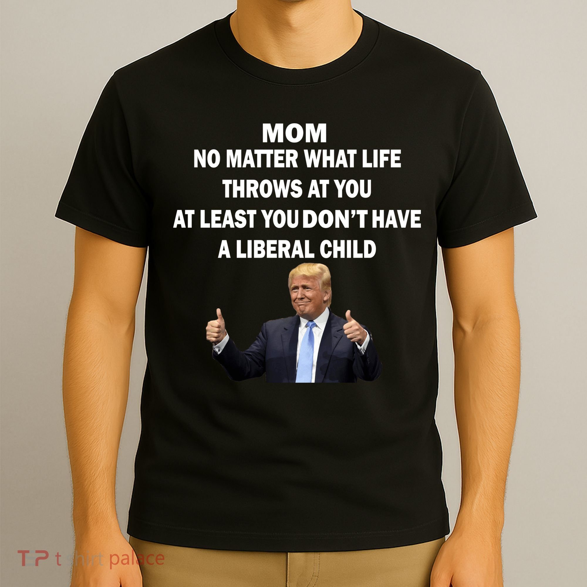 Funny Republican Mom Anti Liberal Child T-Shirt