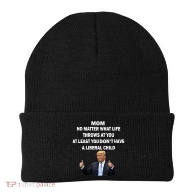 Funny Republican Mom Anti Liberal Child Beanie