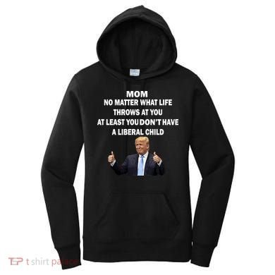 Funny Republican Mom Anti Liberal Child Women's Hoodie