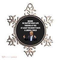 Funny Republican Mom Anti Liberal Child Ornament thumb 0