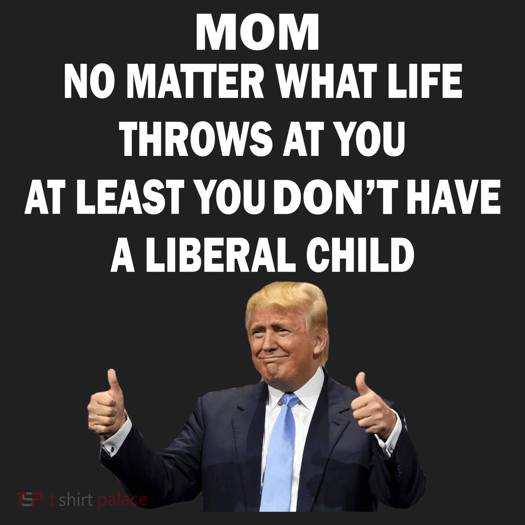 Funny Republican Mom Anti Liberal Child Golf Towel