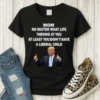 Funny Republican Mom Anti Liberal Child Women's T-Shirt thumb 3