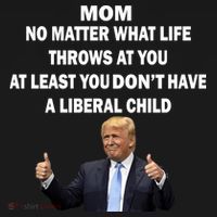Funny Republican Mom Anti Liberal Child Kids Sweatshirt thumb 2