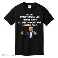 Funny Republican Mom Anti Liberal Child Kids T-Shirt thumb 0