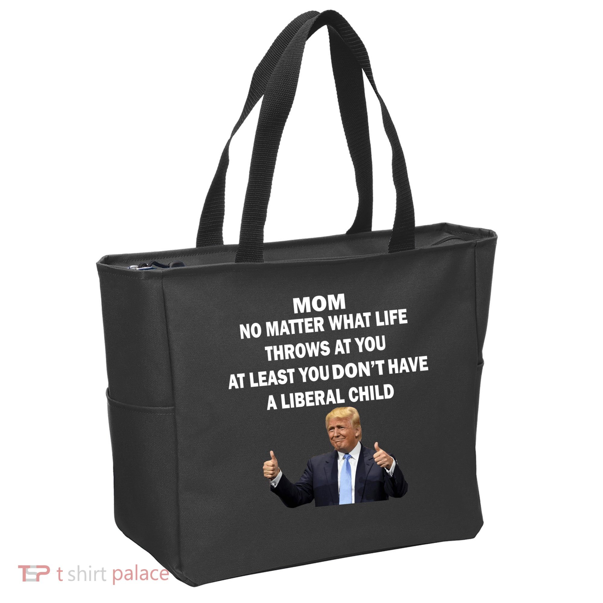 Funny Republican Mom Anti Liberal Child Tote Bag