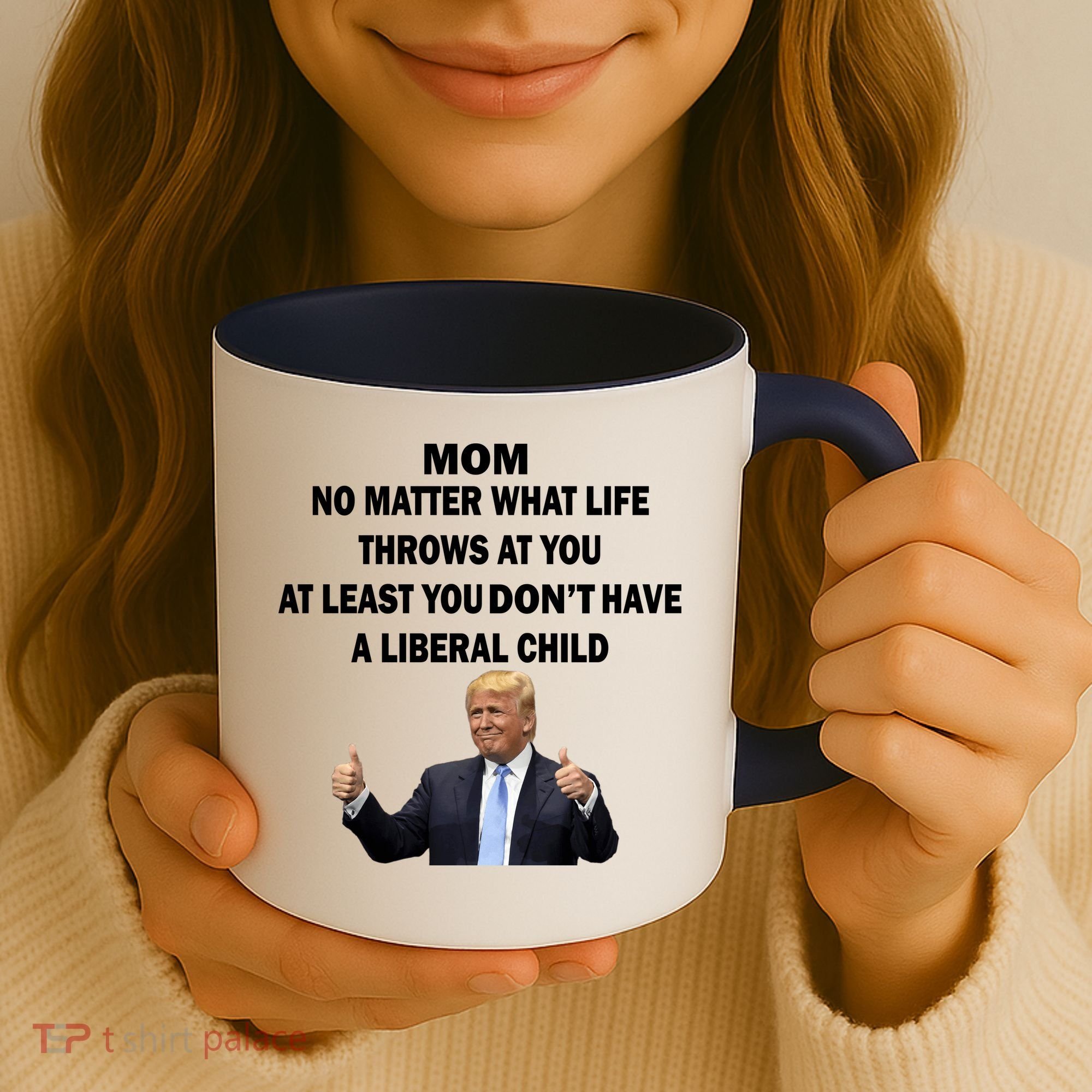 Funny Republican Mom Anti Liberal Child Coffee Mug