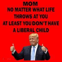 Funny Republican Mom Anti Liberal Child Santa Hat thumb 1
